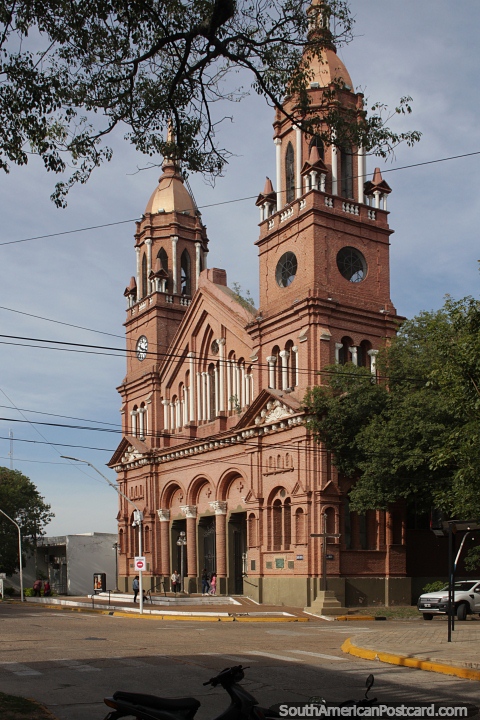 Santa Rita de Cascia Parish in Esquina, 1833. (480x720px). Argentina, South America.