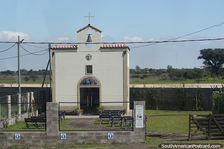 Oratory Father Pio, replica of an Italian church, south of Corrientes. (720x480px). Argentina, South America.