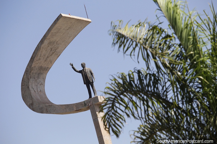 JK Memorial, dedicated to Juscelino Kubitschek, the founder of Brasilia. (720x480px). Brazil, South America.