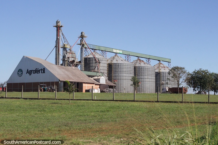 Agricultural plant in Naranjal. (720x480px). Paraguay, South America.