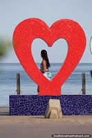 Colombia Photo - Could love be in the air beside the sea in Santa Marta?