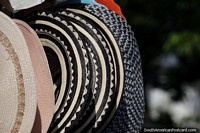 Larger version of Typical hats to shade from the sun in Santa Marta.