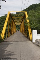 Black Bridge (yellow) across the Guali River in Honda.
