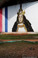 Virgin of Caacupe, mural in Caacupe.