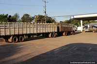 Stock truck at the gas station around Yby Yau.