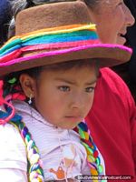 2 women in traditional dresses dance in a Huaraz street. Photo from ...